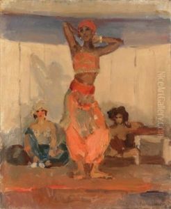 A Dancer by Isaac Lazarus Israels