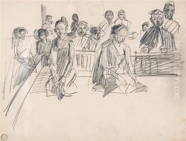 Gamelan Players, A Study - view 1