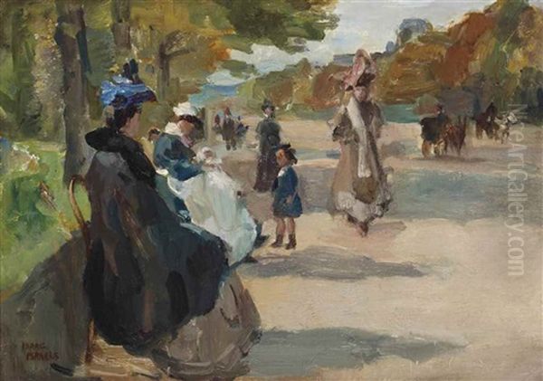 A Sunny Day At The Bois De Boulogne, Paris - view 1