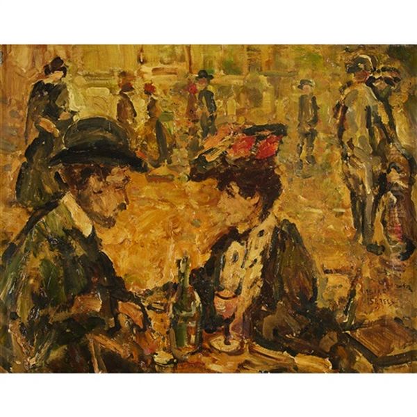 Cafe Scene - view 1