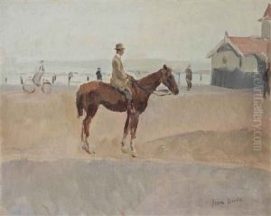 An Equestrian On The Boulevard Of Scheveningen