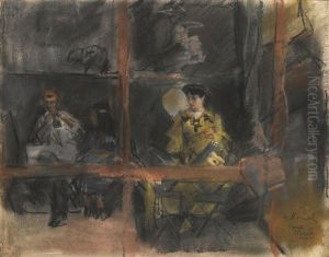 Fete De Montmartre by Isaac Lazarus Israels
