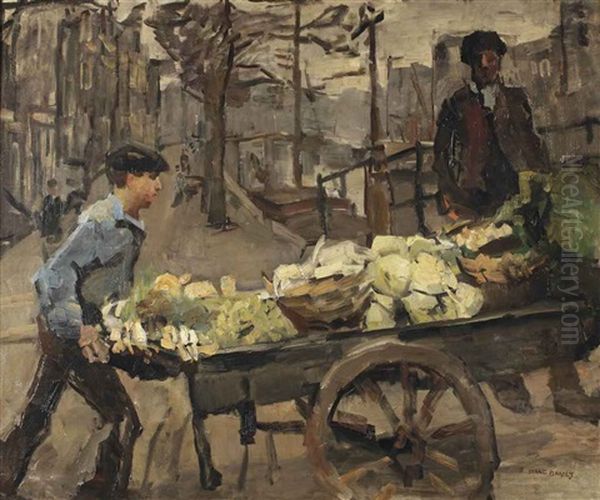 A Vegetable Seller On The Brouwersgracht, Amsterdam - view 1