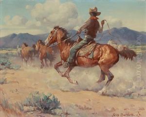 Herding Horses On The Range