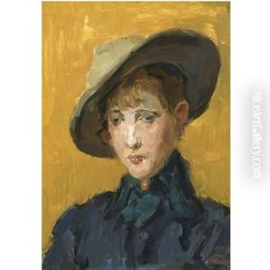 An Elegant Girl In A Hat