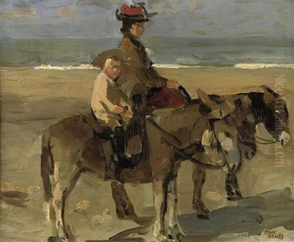 Ezeltje Rijden (donkey Ride On The Beach Of Scheveningen) - view 1