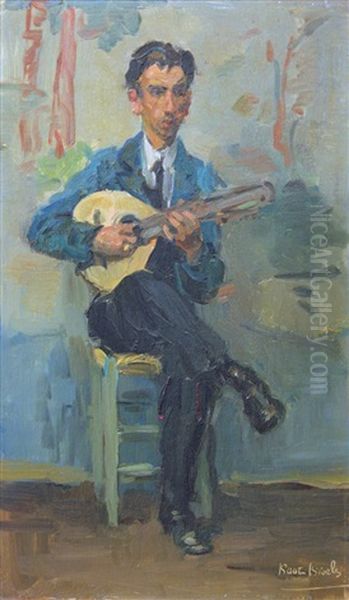 Man With A Mandolin - view 1