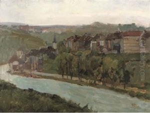 A View Of Bern And The River Aare, Switzerland