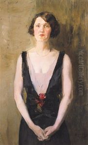 Portret Van Beulah Watson, Echtgenote Van Generaal L. Roy Watson Portret Van Beulah Watson, Echtgenote Van Generaal L. Roy Watson