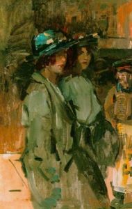 Cockney Girls by Isaac Lazarus Israels