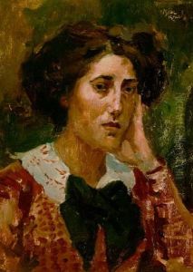 A Portrait Of Juliette Van Buuren-polak