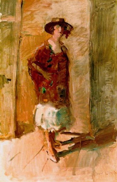 Stage Actress In A Hat - view 1
