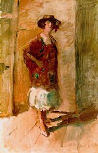 Stage Actress In A Hat