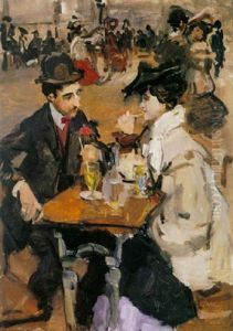 Moulin Dela Galette by Isaac Lazarus Israels