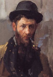 Portret Van Kees Van Dongen by Isaac Lazarus Israels
