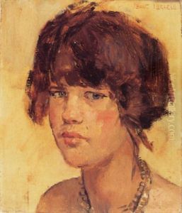 Portret Van Een Jong Meisje Portret Van Een Jong Meisje
