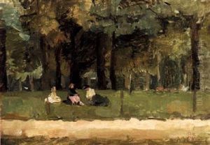 Women In A Park Women In A Park