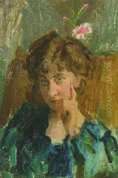 Portrait Of The Writer Jo De Wit - view 1