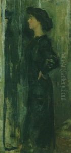 Before The Mirror by Isaac Lazarus Israels