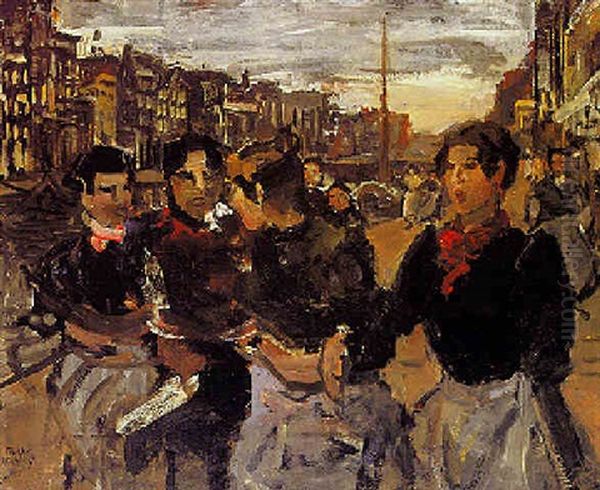 Four Girls On The Prinsengracht - view 1