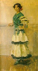 Spaanse Danseres by Isaac Lazarus Israels