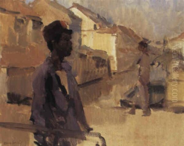 A Streetscene, Batavia - view 1