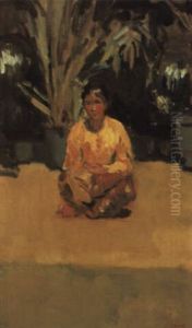 A Balinese Woman Seated