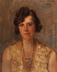 A Portrait Of A Woman In A Yellow Dress A Portrait Of A Woman In A Yellow Dress