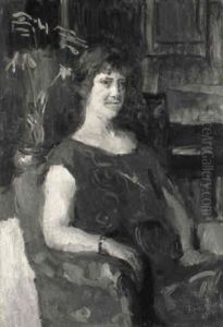 Portrait Of A Red-haired Woman