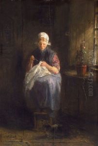 La Couturiere by Jozef Israels