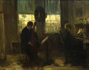 Musicians by Jozef Israels