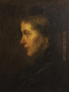 Portrait Of Woman by Jozef Israels