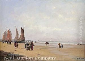 Gathering Shellfish by Jozef Israels