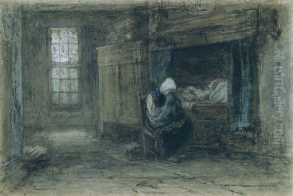 Alone In The World by Jozef Israels
