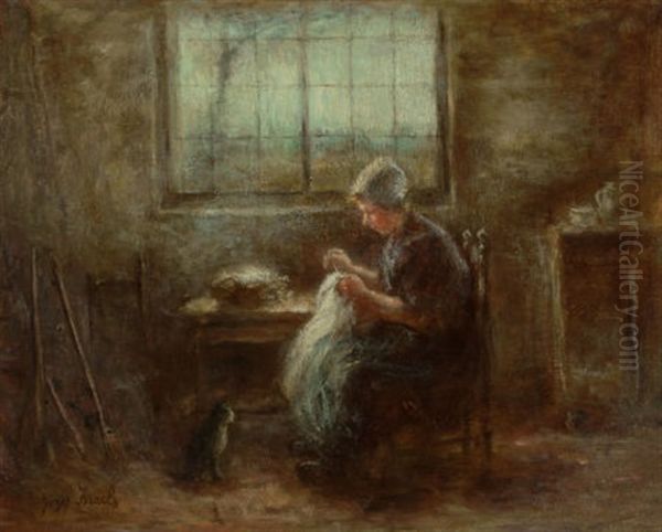 Knitting In The Sunlight - view 1