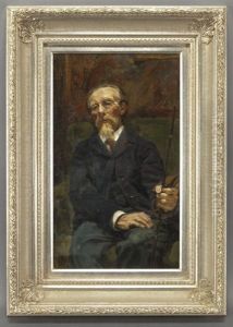 Portrait Of A Bearded Gentleman by Jozef Israels