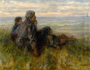 Mother And Children by Jozef Israels