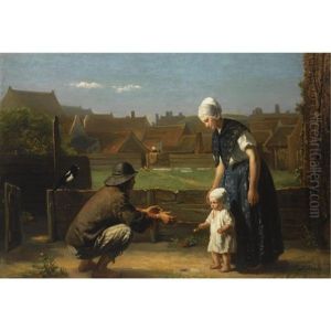 The First Step (de Kleine Jan) by Jozef Israels
