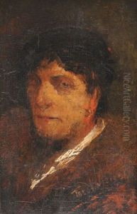 Female Figure by Jozef Israels
