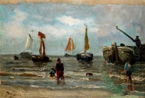 The Return Of The Fishermen by Jozef Israels