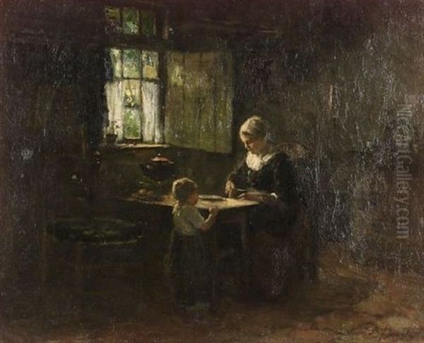 Helping Mother - view 1