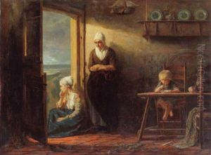 Nach Dem Sturm by Jozef Israels