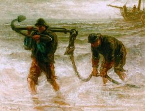 Les Travailleurs De La Mer by Jozef Israels