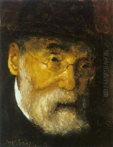 A Self Portrait by Jozef Israels