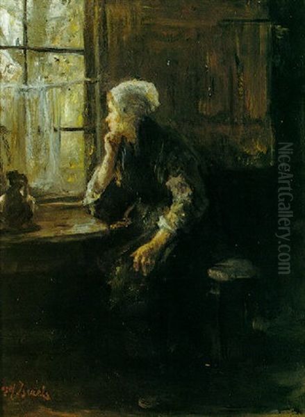 Woman By The Window - view 1