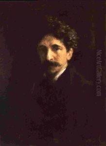 A Portrait Of Dr. J. De Jong, Bust Length