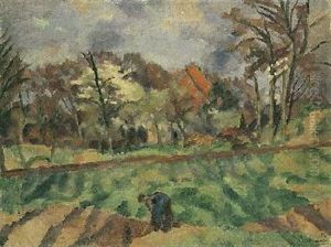 Fruhlingslandschaft by Ernst Isselmann