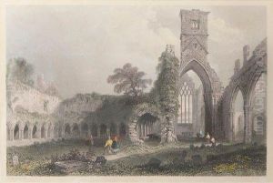 Abbey Of Sligo by William Henry Bartlett