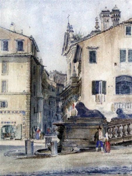'rome' Abbott & Holder Label Verso - view 1