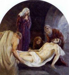 Hautajaiset by Edvard Isto